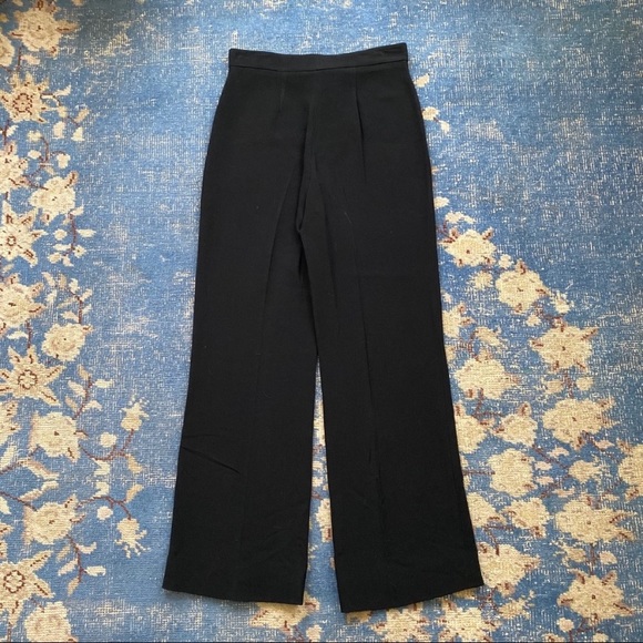 MSGM High Rise Wide Leg Trousers 42 / 6 / M - Picture 3 of 6